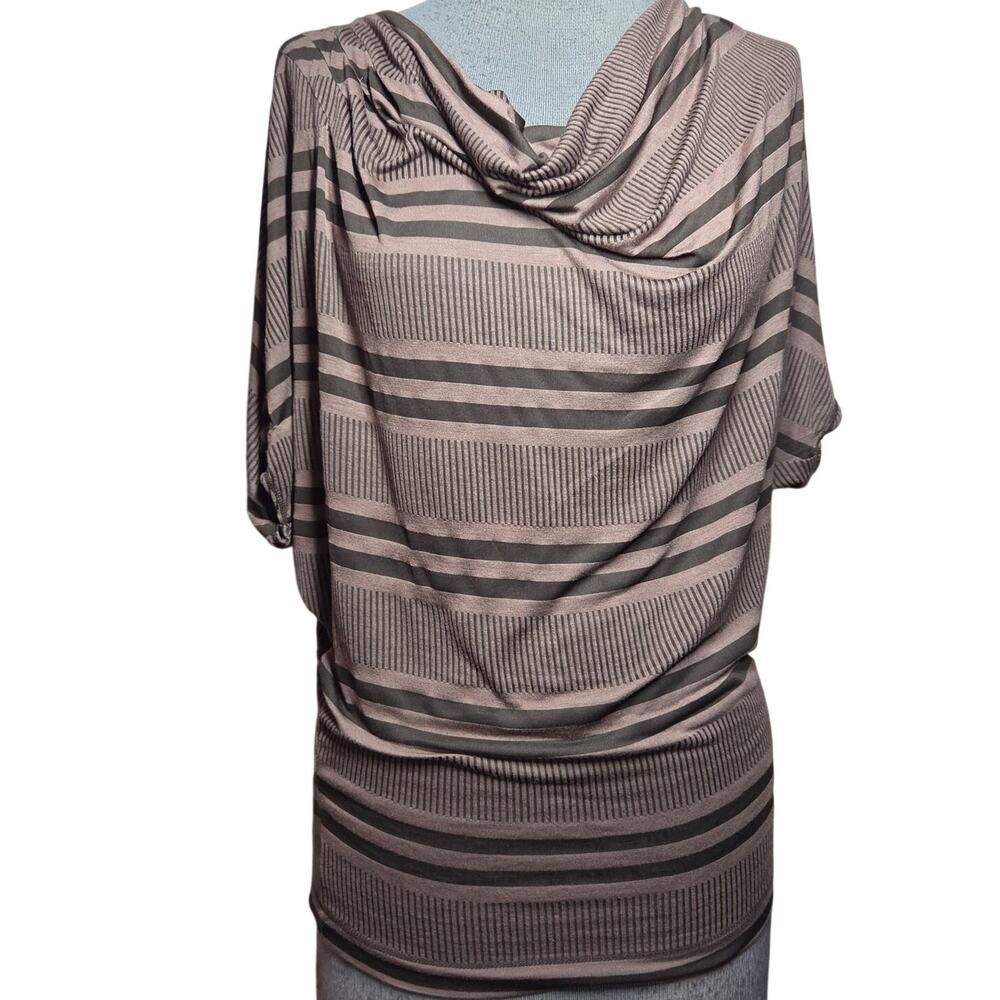 Cowl Neck Shirt Sleeve Top Size Small New with Tag